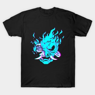 Cyberpunk 2077 Samurai Glitch Effect T-Shirt